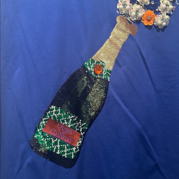 Queen of sparkles game day T-shirt - Picture 5 of 8